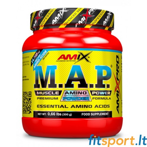 AmixPro Muscle Amino Power® 300 g (Asendamatud aminohapped - EAA, looduslik maitse) 